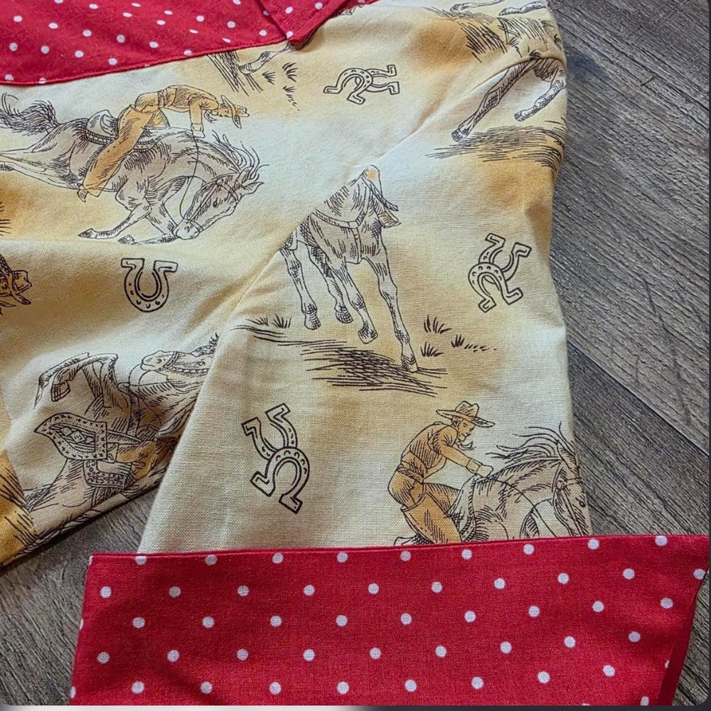 Vintage Handmade Western Rodeo Blouse - Picture 4 of 7